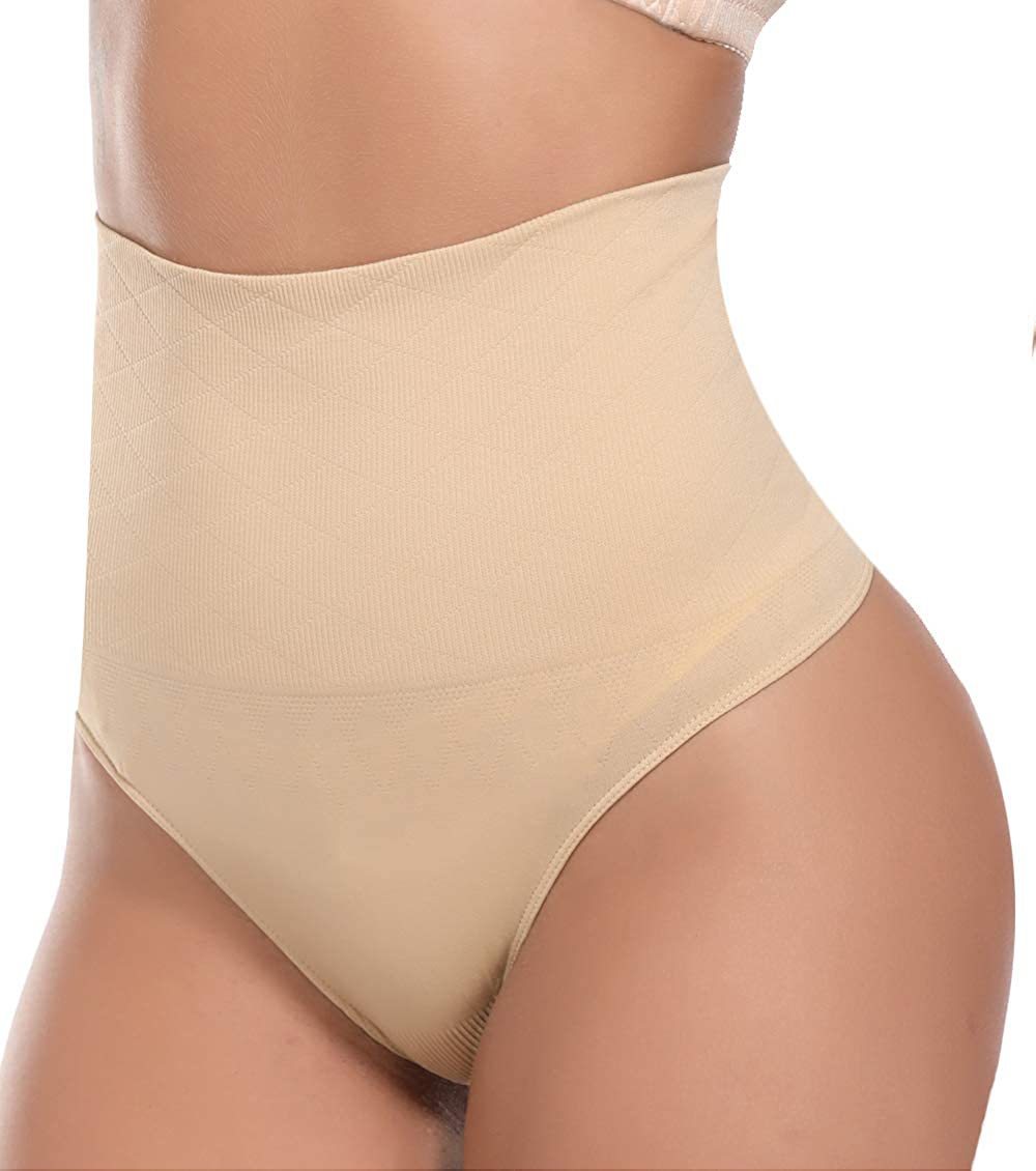 Culotte Gainante Femme – Taille Haute Rehausse-Fesses